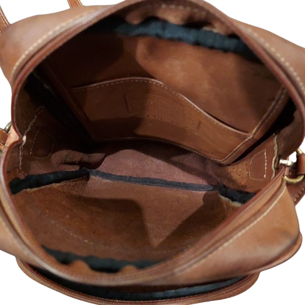 Coach Vintage Distressed Leather  International Travel Bag Unisex  No 0511 - Picture 12 of 13